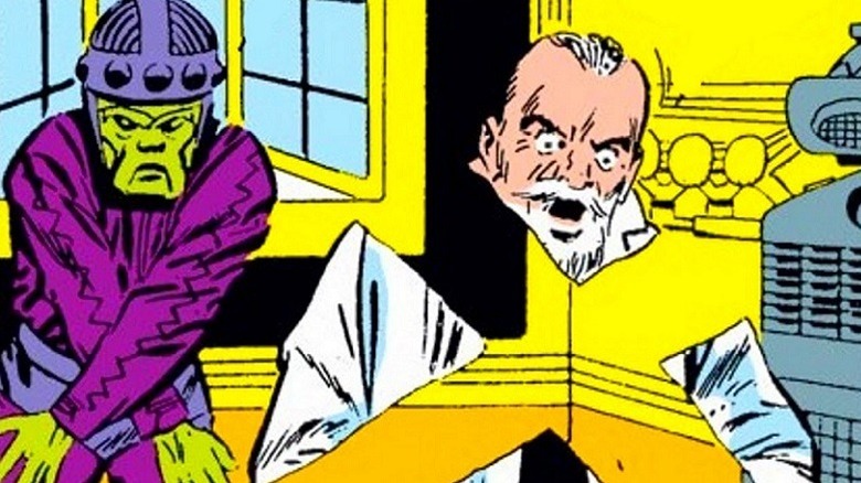 The Living Eraser erases an atomic scientist. Crikey!