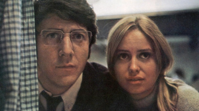 Dustin Hoffman and Susan George in Straw Dogs