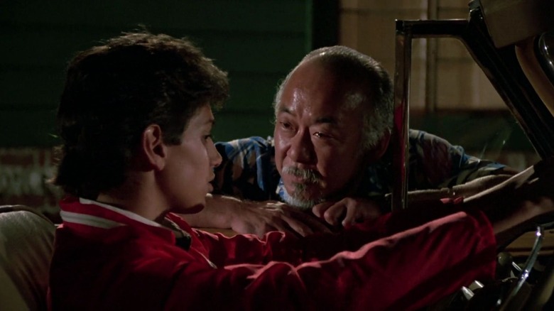 Karate Kid Morita Macchio car gift