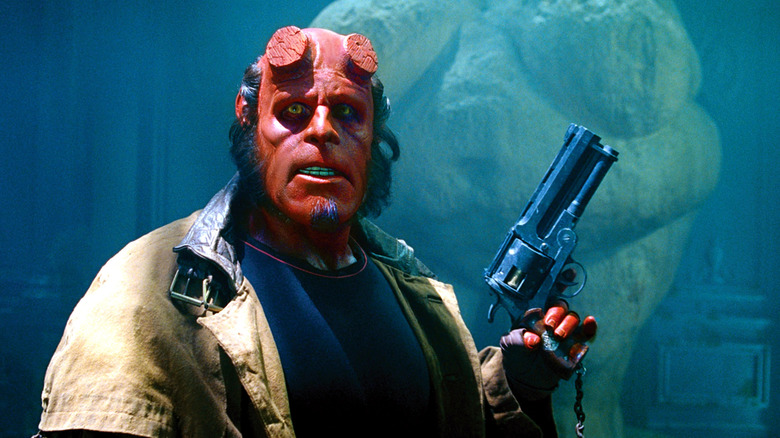 Ron Perlman in Hellboy