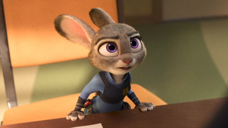 Judy Hopps talking back to her boss in Zootopia