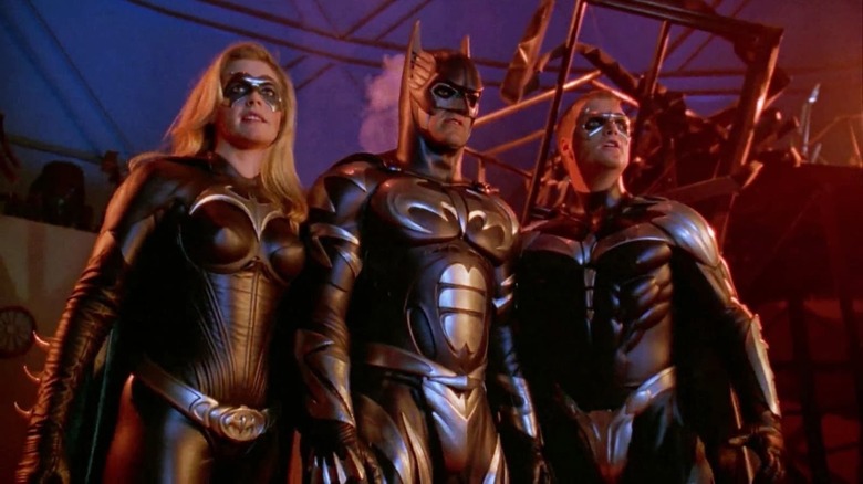 Batman & Robin and Batgirl