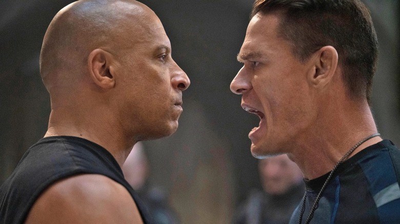 Vin Diesel and John Cena in F9