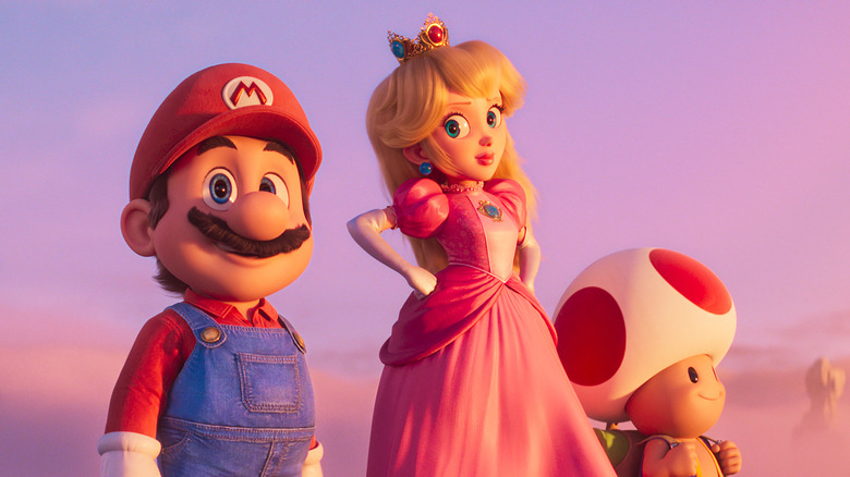 Super Mario, Princess Peach, Toad
