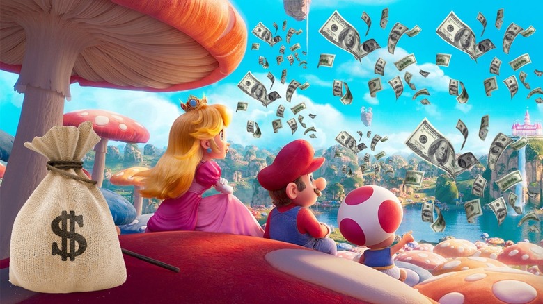 Super Mario Bros. Movie money 