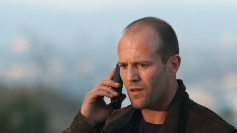 Jason Statham's Greer is a menacing villain in Cellular