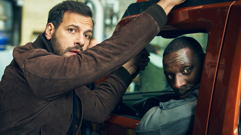 Laurent Lafitte and Omar Sy in The Takedown