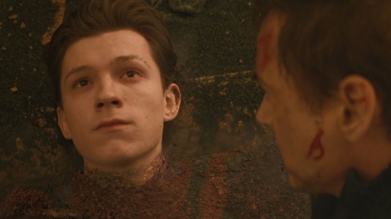 Peter Parker fades to dust in Avengers: Infinity War