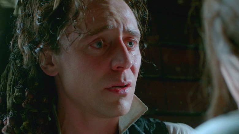 Thomas Sharpe stricken by emotion