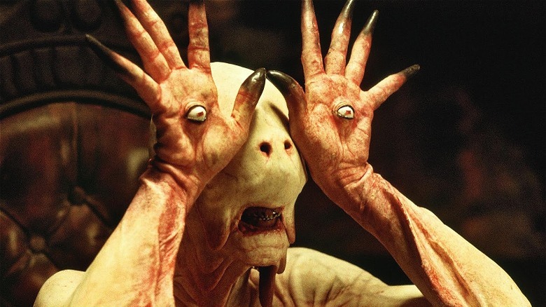 The Pale Man sees Ofelia