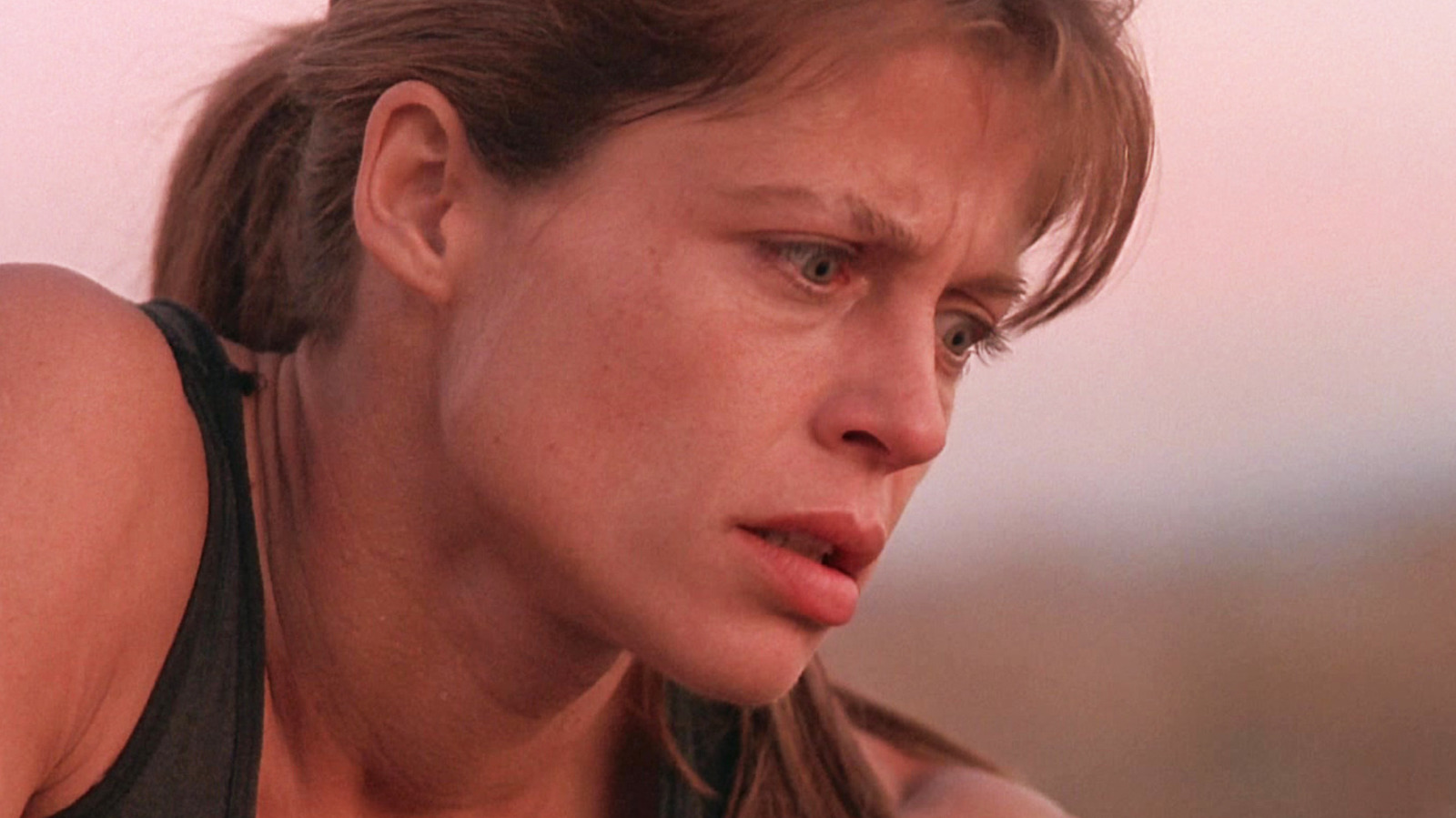 Terminator-ster Linda Hamilton speelde een kleine rol in het verhaal van Batman
