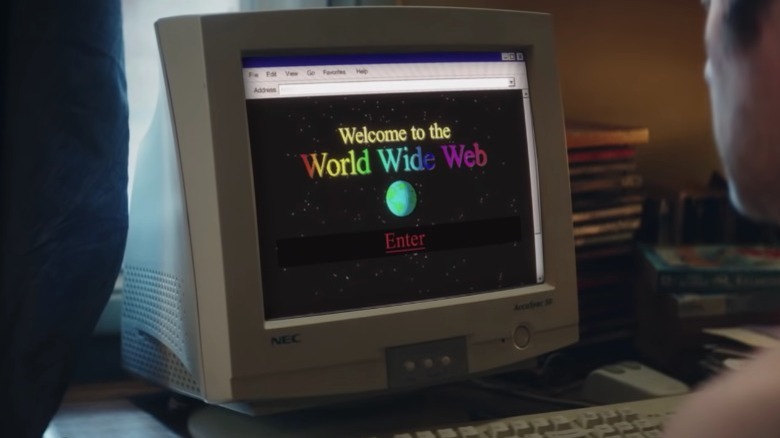 Computer with world wide web