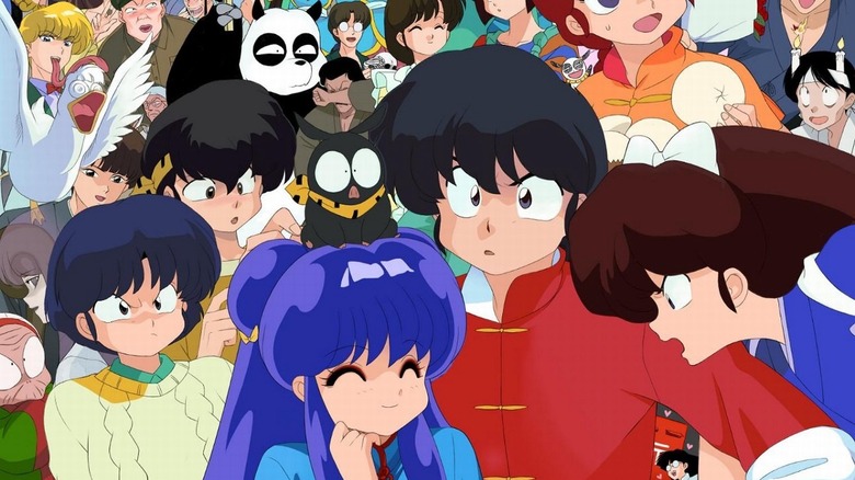The cast of Ranma 1/2