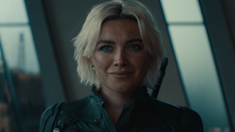 Yelena smiling in Thunderbolts*