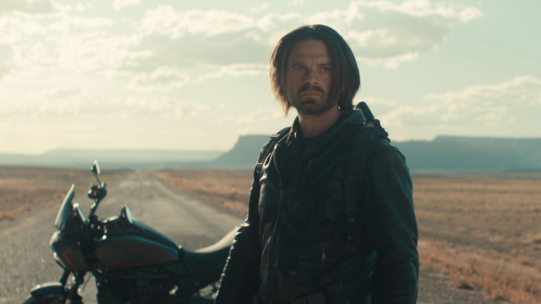 The Winter Soldier out on a road in Thunderbolts*.