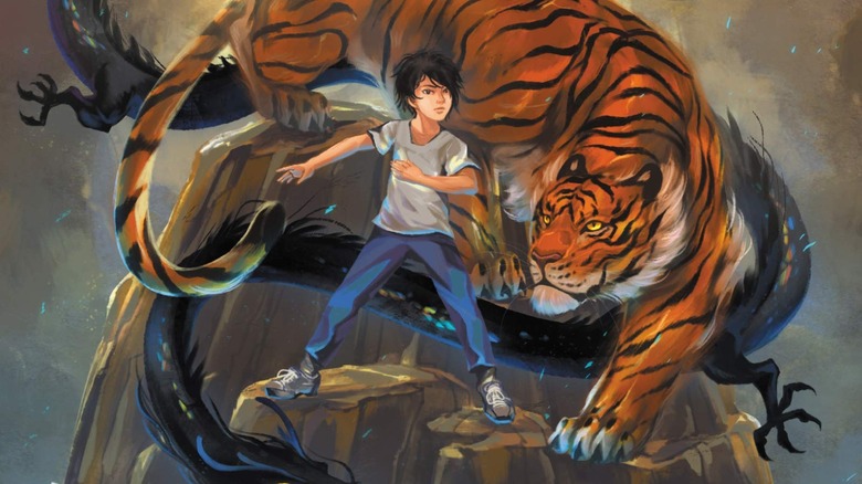 Cover art for The Tiger's Apprentice