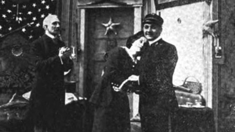 Alec B. Francis, Dorothy Fisher, and John G. Adolfi in Saved from the Titanic