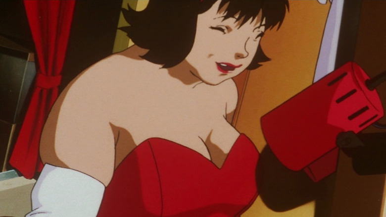 Rumi wearing Mima Kirigoe's stage costume