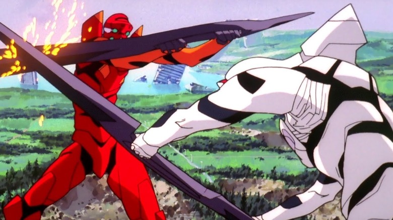Asuka Evangelion fight