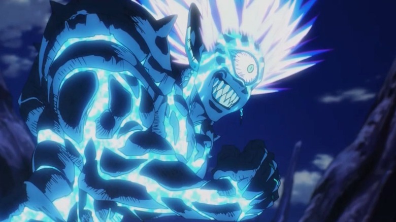 One Punch Man Boros sheds his armor