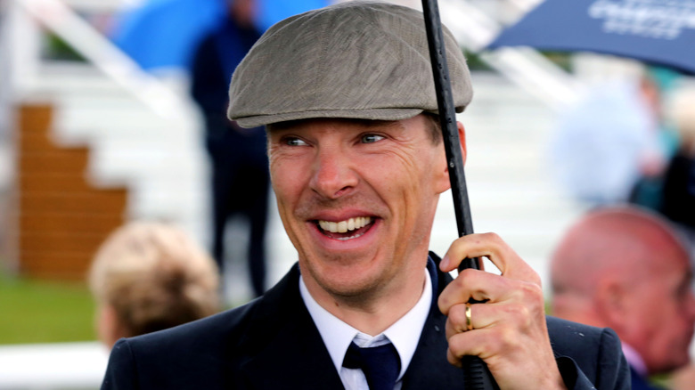 Benedict Cumberbatch smiling