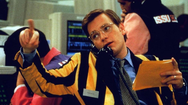 Ewan McGregor trading floor