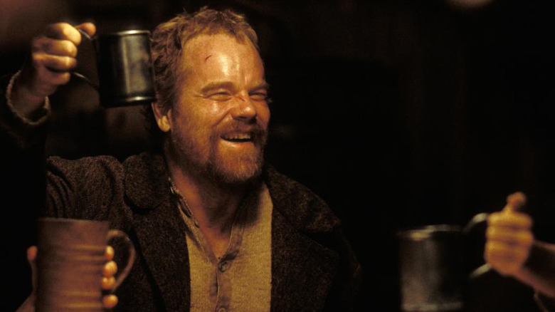 Philip Seymour Hoffman laughing