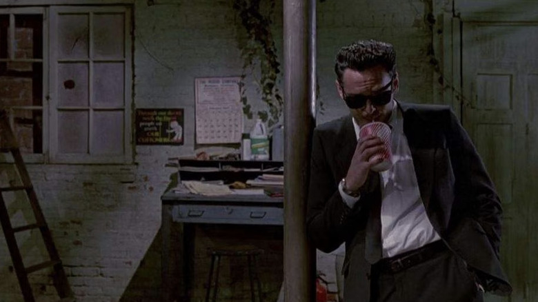Michael Madsen as Mr. Blonde in Reservoir Dogs