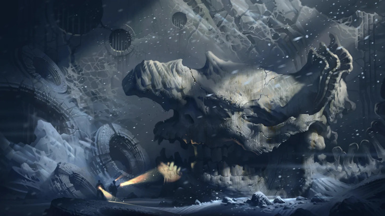 A test shot of an Old One from Guillermo del Toro's unmade version of At the Mountains of Madness