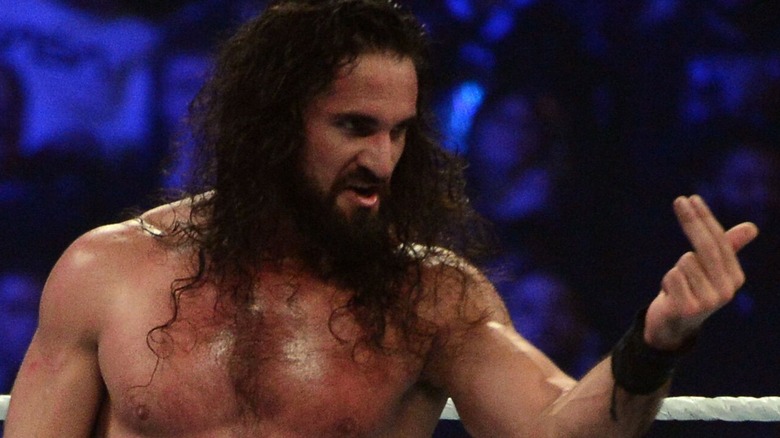 Seth Rollins in the wrestling ring