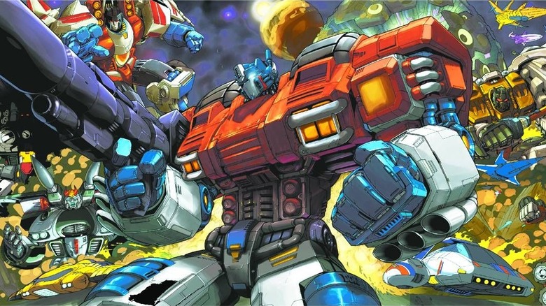 Transformers: The War Within cover Optimus Prime Megatron Starscream Bumblebee Prowl Grimlock Jazz Thundercracker