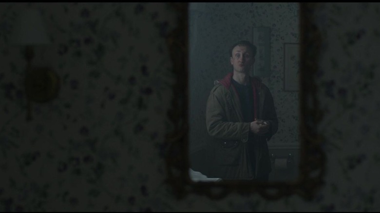 The Crown Fagan intruder mirror