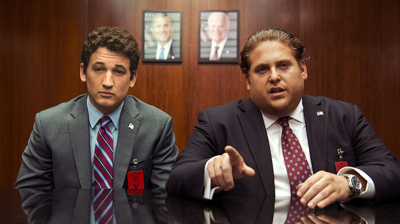 Efraim and David in a meeting in War Dogs