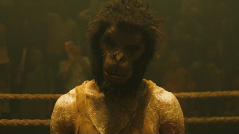 A still from Monkey Man