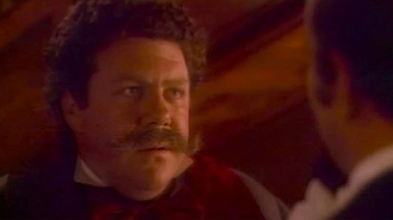 George Windt in the role of Barney Shelzenger with his mustilian Zone The World Next Door