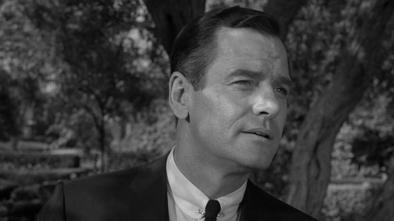 Martin Sloan looking to the right in The Twilight Zone