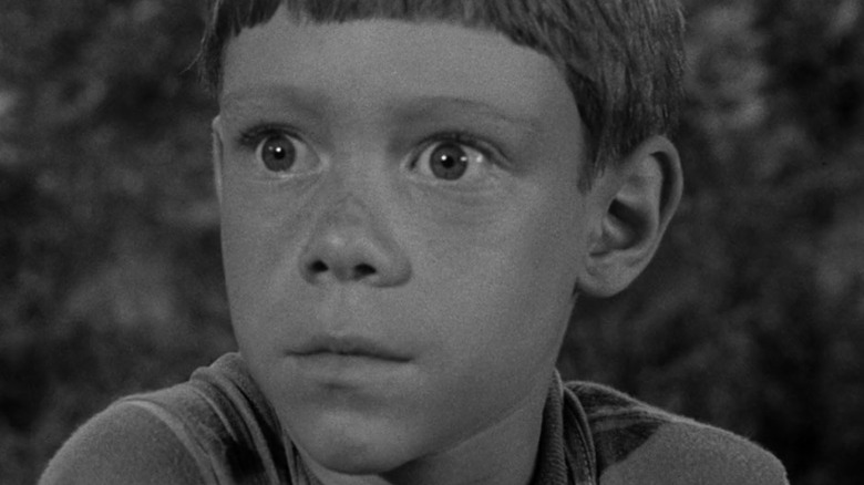 Anthony wide-eyed stare