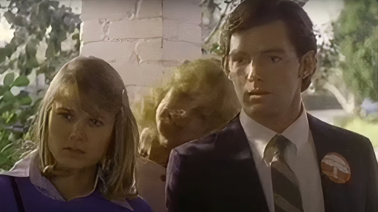 Melinda Dillon as Penny looking curious on The Twilight Zone