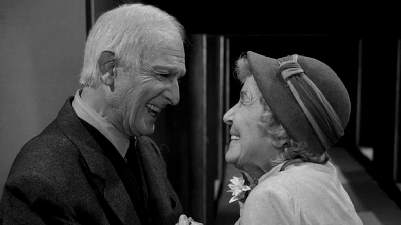 Joseph Schildkraut and Alma Platt in The Twilight Zone, 'The Trade-Ins'