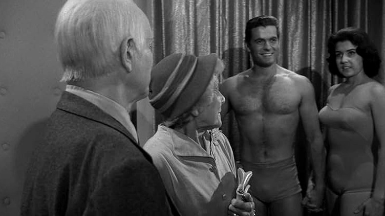Joseph Schildkraut and Alma Platt in The Twilight Zone, 'The Trade-Ins'