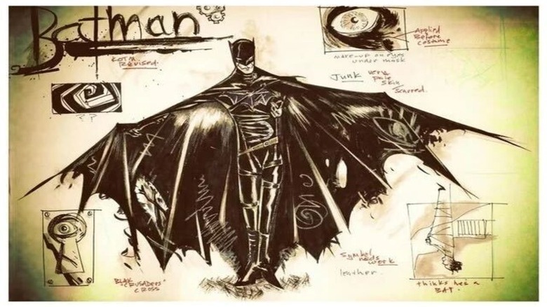 Art conceptuel de Batman dans Batman : Kingdom of the Mad