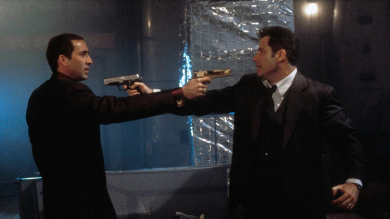 Face/Off Castor Archer Mexican stand-off