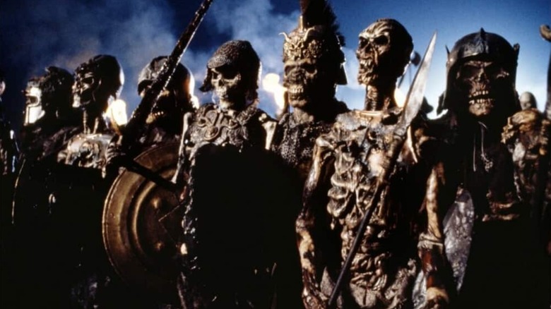 The skeletal battle in Army of Darkness