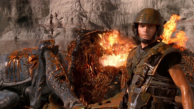 Still from Starship Troopers