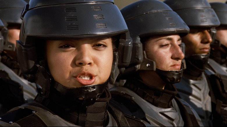 Still from Starship Troopers