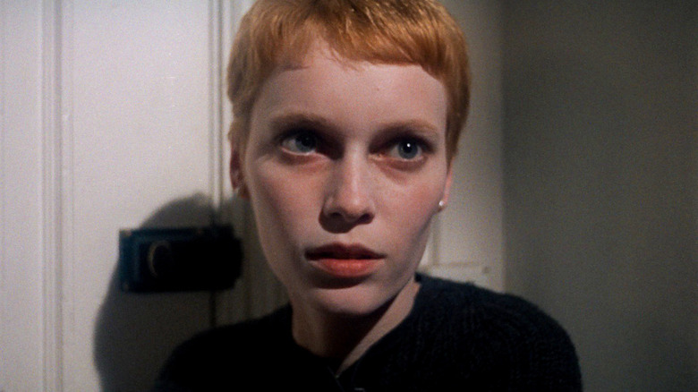 Mia Farrow as the titular character in "Rosemary's Baby"