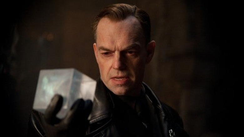 Red Skull scowling
