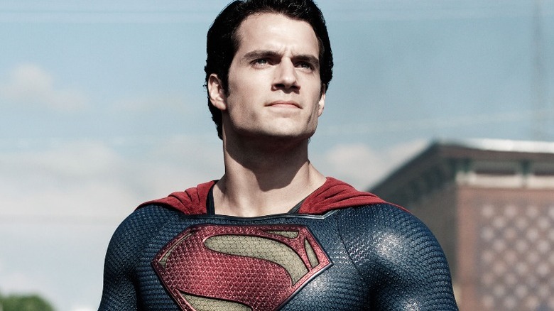 Superman looks brave