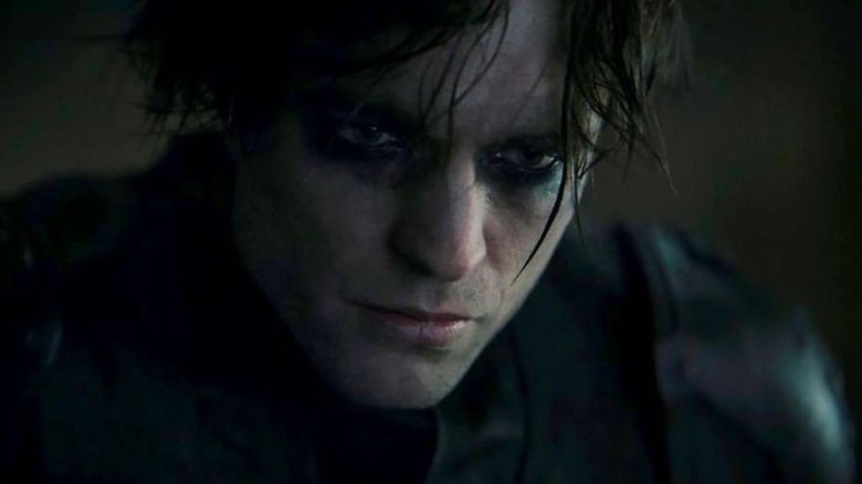 Batman stares greasepaint eye makeup