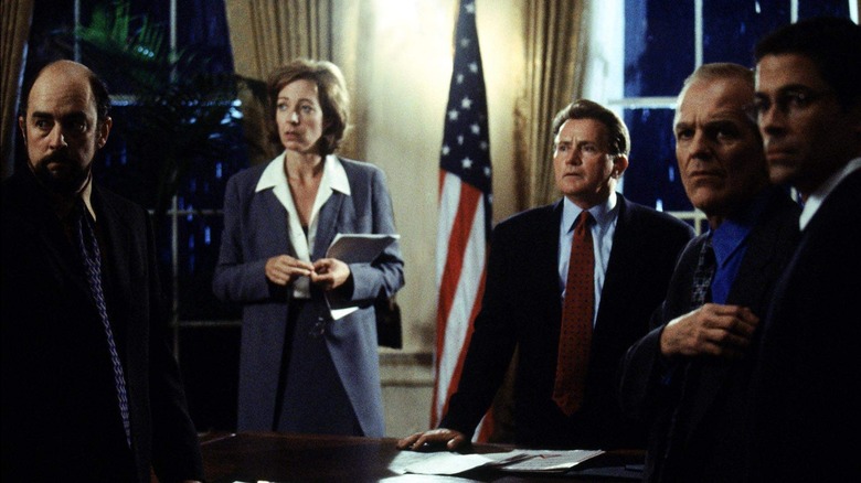 The cast of The West Wing